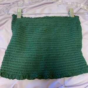Green tube top